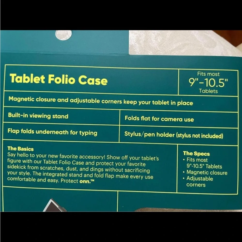 Tablet Folio Case